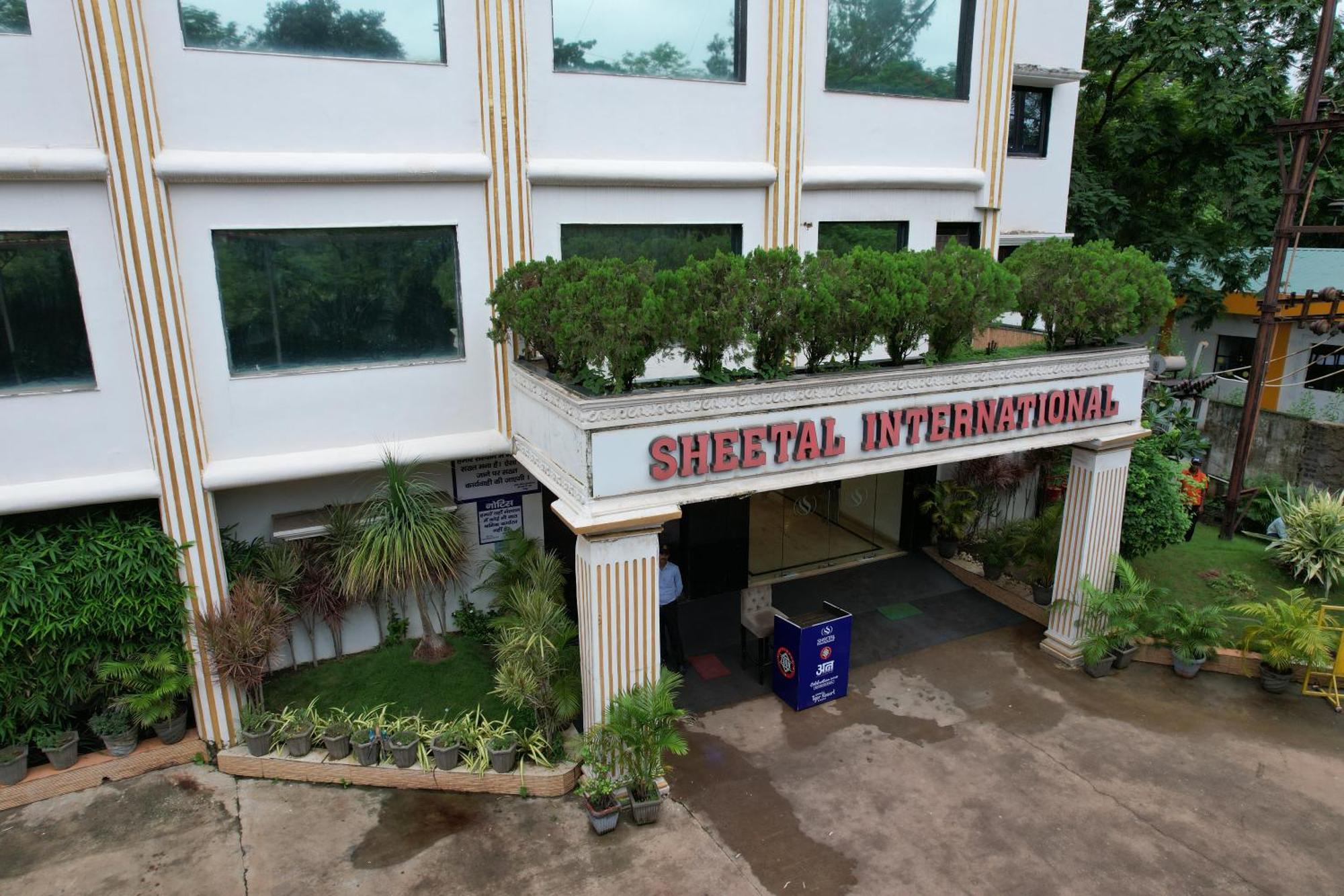 Sheetal International Hotel Rāipur Kültér fotó